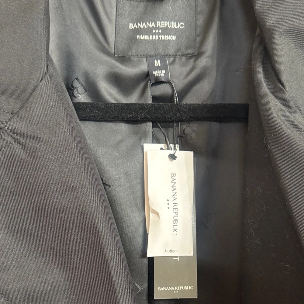 BANANA REPUBLIC TIMELESS TRENCH COAT - Picture 3 of 4